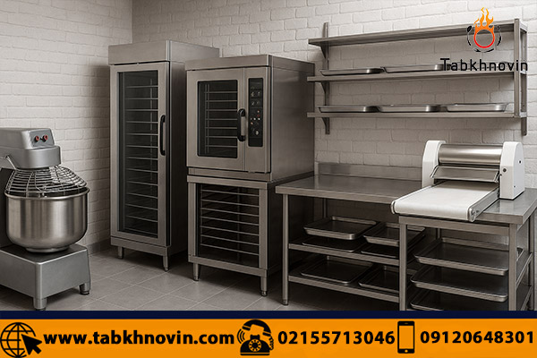 ابعاد اشپزخانه رستوران