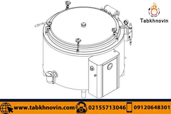شماتیک-دیگ-خورشت-پز-صنعتی-طبخ-نوین