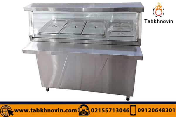 خرید-کانتر-گرم-بن-ماری-طبخ-نوین