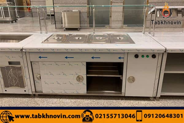 کانتر-گرم-بن-ماری-180-طبخ-نوین