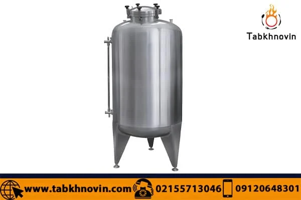 مخزن استیل ایستاده