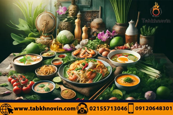 دستورالعمل‌های محبوب غذاهای تایلندی