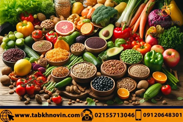 غذای گیاهی سالم