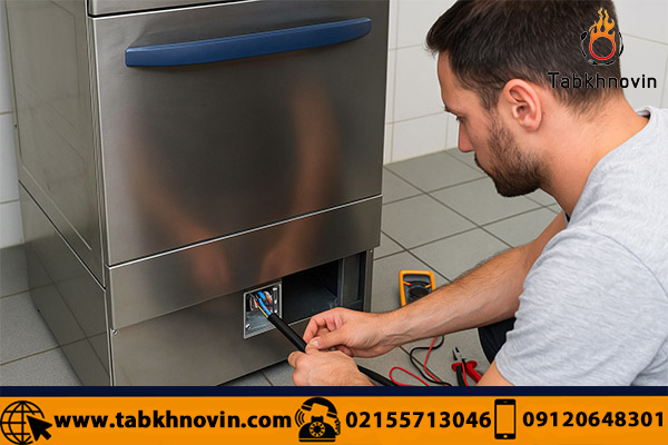 نحوه نصب ماشین ظرفشویی صنعتی