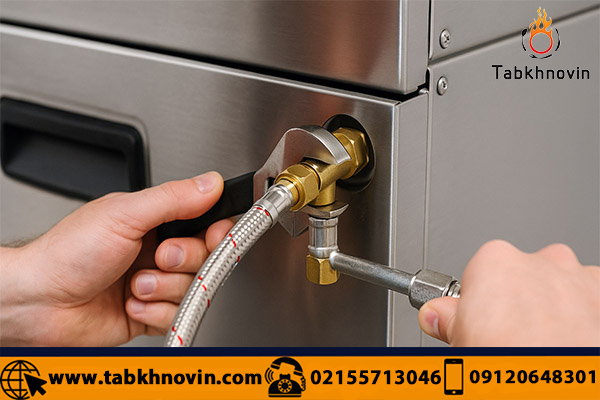 آموزش نصب ماشین ظرفشویی صنعتی